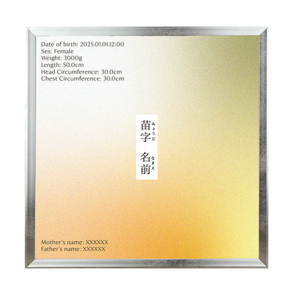cradle デザインA 額付き