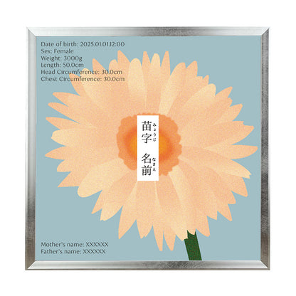 BABY POSTER : Gerbera