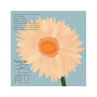 BABY POSTER : Gerbera