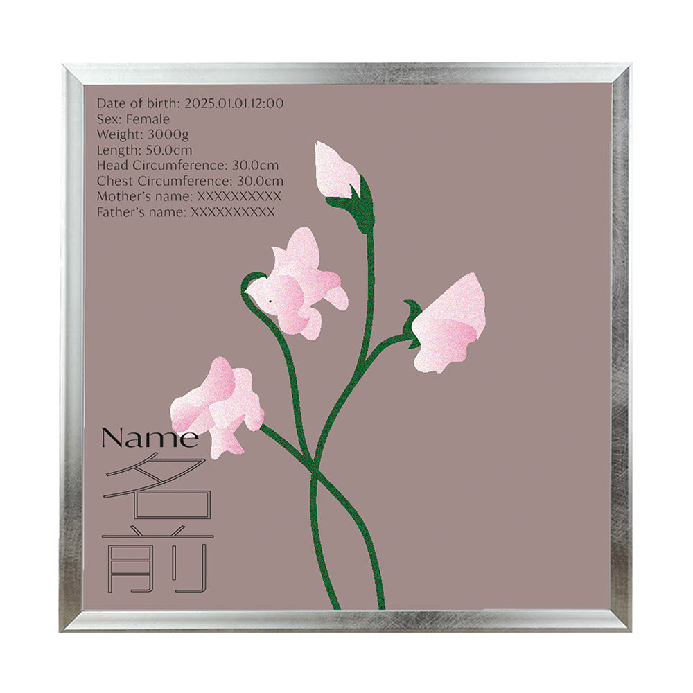 BABY POSTER : Sweet Pea